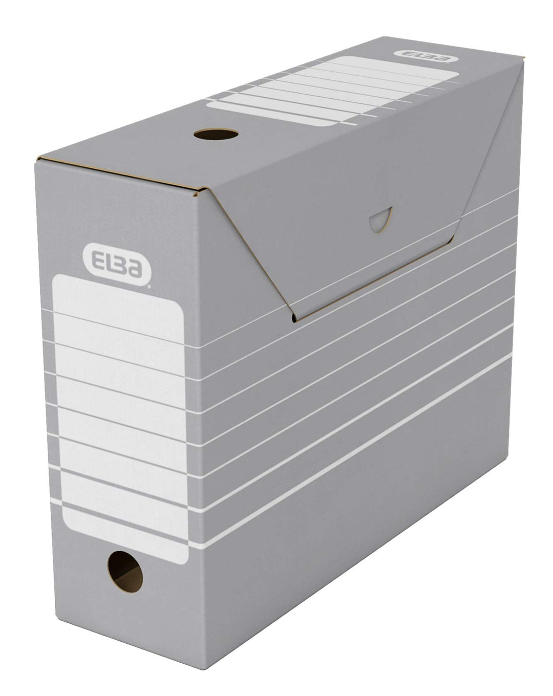 ELBA Archivbox Tric, 50 Stück, 9,5 cm, grau Archivbox 9,5 cm, Archivbox 9,5 cm