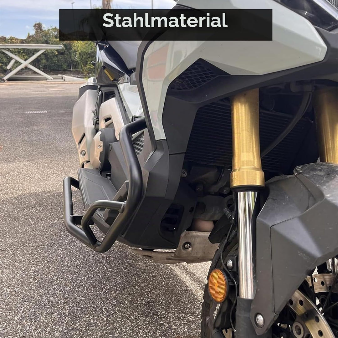 Motorrad-Sturzbügel kompatibel mit Honda X-ADV 750 2017-2025, Stahl-Motorschutz X-ADV 750 Sturzbügel