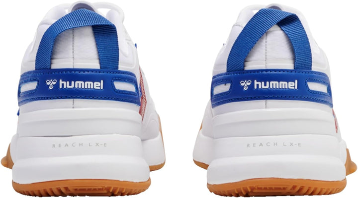 hummel DAGAZ 2.0 Icon Hallenschuh Weiss Herren 40.5 EU White True Blue, 40.5 EU White True Blue