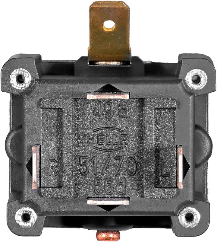 HELLA - Lenkstockschalter - mit Blinker-Funktion/mit Hupe/mit Lichthupe - Länge: 108mm - Kabel: 60mm