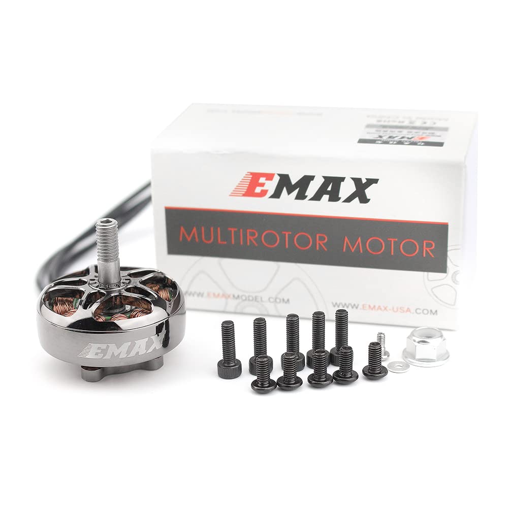 EMAX ECOII 2807 1300KV 3-6S Bürstenloser Motor für RC FPV Racing Quadcopter Drohne (1300KV, 1 Stück)