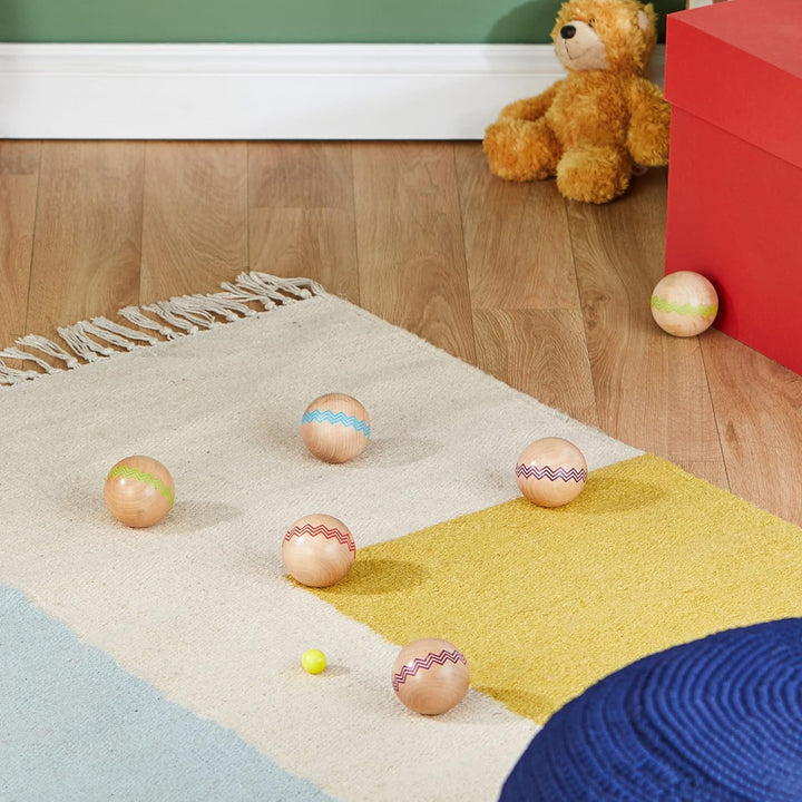 small foot Boule "Active" aus FSC® 100%-zertifiziertem Holz, Outdoor-Familienspiel, ab 5 Jahren, 120
