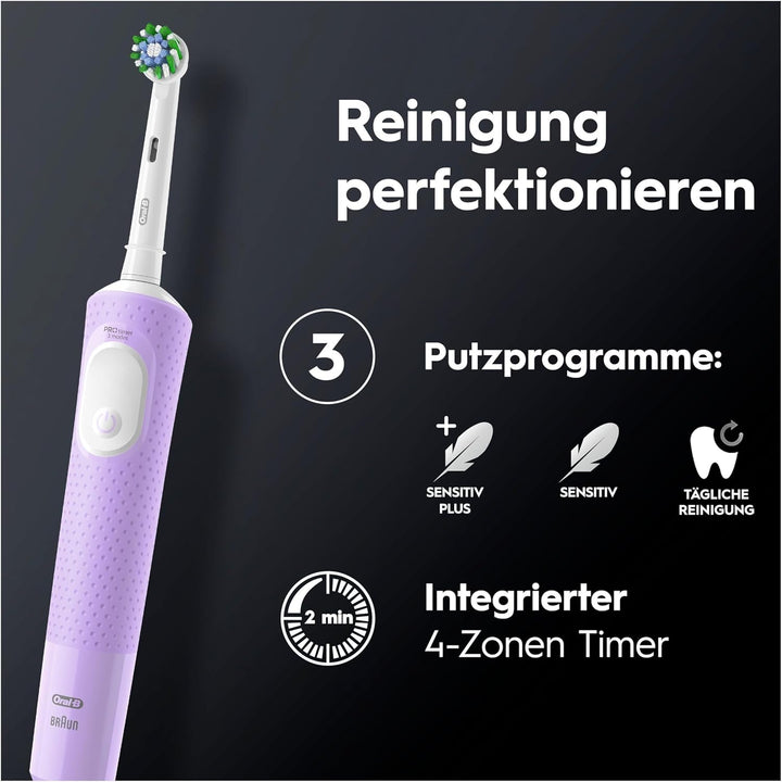 Oral-B Vitality Pro Elektrische Zahnbürste/Electric Toothbrush, 3 Putzmodi für Zahnpflege, Geschenk