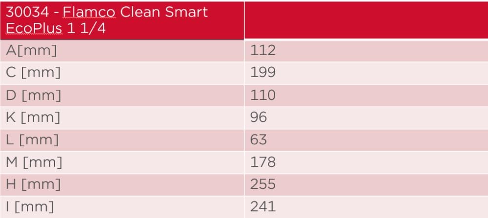 Flamco Clean Smart EcoPlus G 1 1/4" F Schlammabscheider mit EPP-Isoliermantel für Heizungs- und Kühl