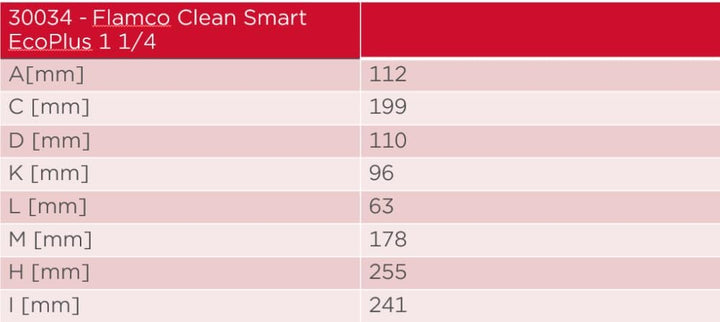 Flamco Clean Smart EcoPlus G 1 1/4" F Schlammabscheider mit EPP-Isoliermantel für Heizungs- und Kühl