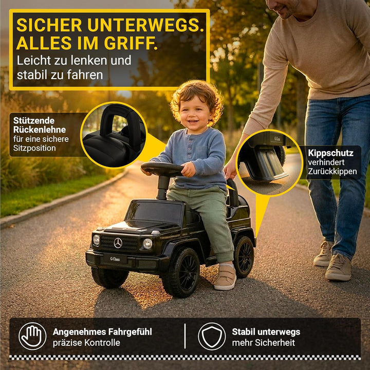 Actionbikes Motors Lauflernwagen Mercedes G350d | Rutschauto - Kinderauto - Rutschfahrzeug - Laufrad