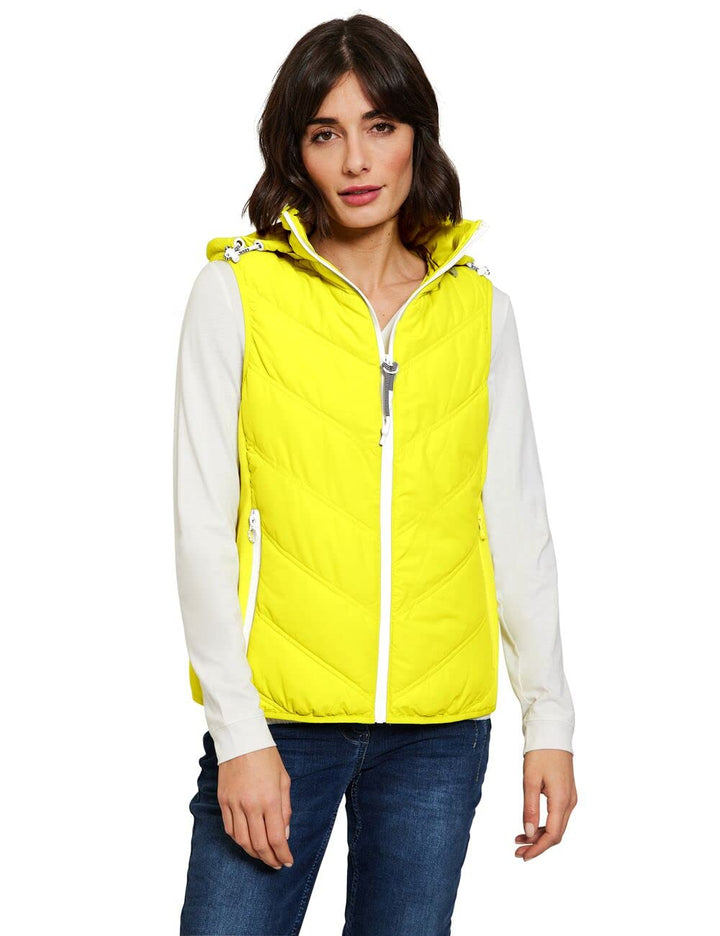 Cecil Damen Weste S Just Yellow, S Just Yellow