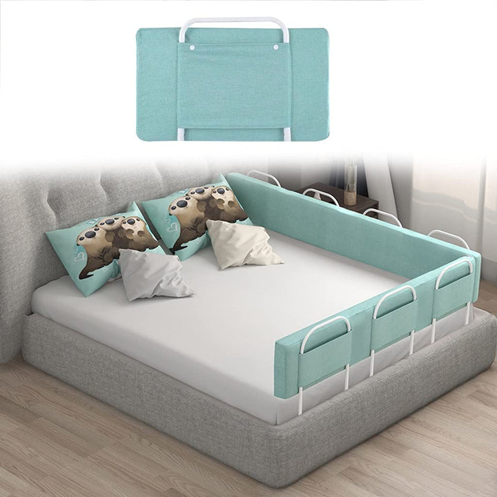 Mgchowue Bettgitter für Kinder, Rausfallschutz Bett, 5-Stufen Höhenverstellbar, für Kinderbetten, El