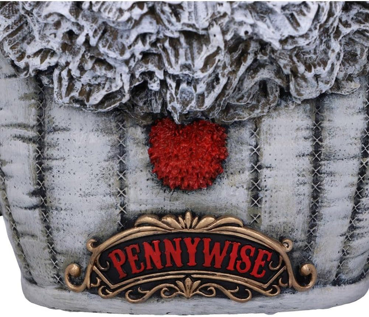 Nemesis Now Offizielles Lizenzprodukt IT Chapter 2 Pennywise Büste, weiss, 30 cm, Harz