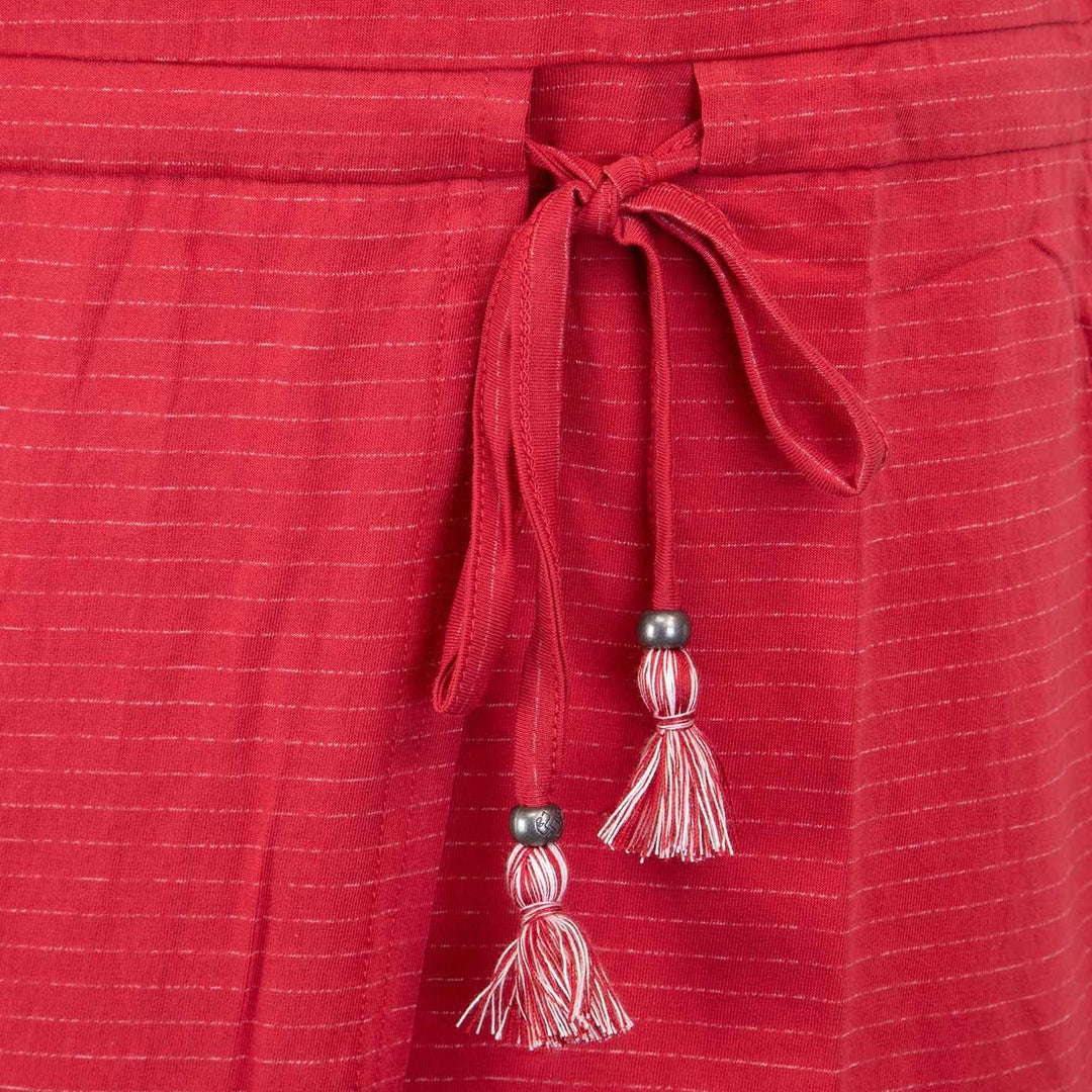 Ragwear Glitter Organic Kleid S Rot, S Rot