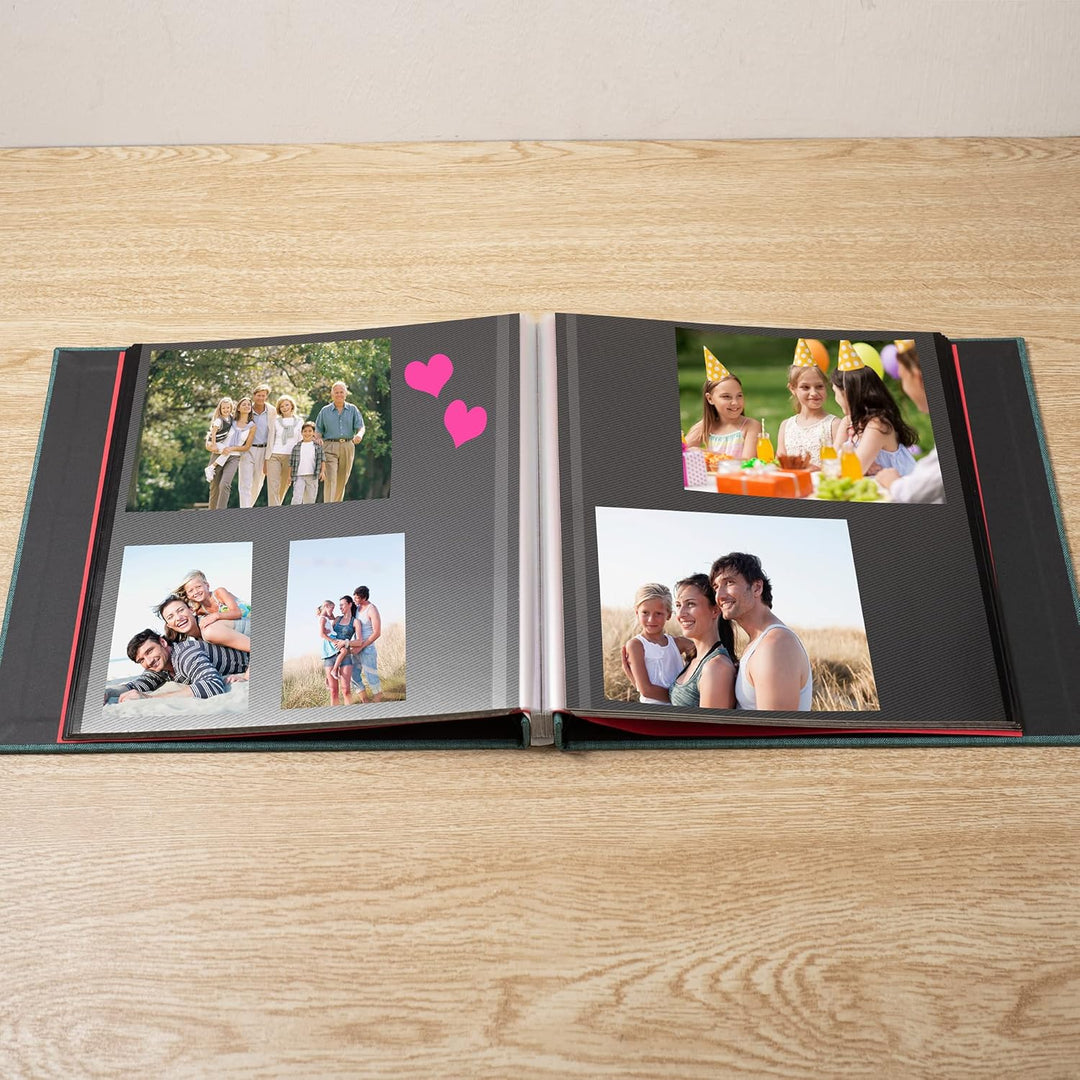 HoneyTolly Fotoalbum, selbstklebend, 7,6 x 12,7 cm, 10,2 x 15,2 cm, 12,7 x 18,3 cm, magnetisches Alb