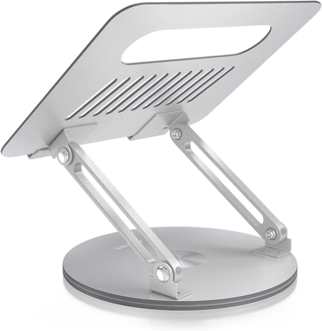 AISENS XL-Tischhalterung, drehbar, verstellbar, für Tablet 10/17 Zoll, silberfarben