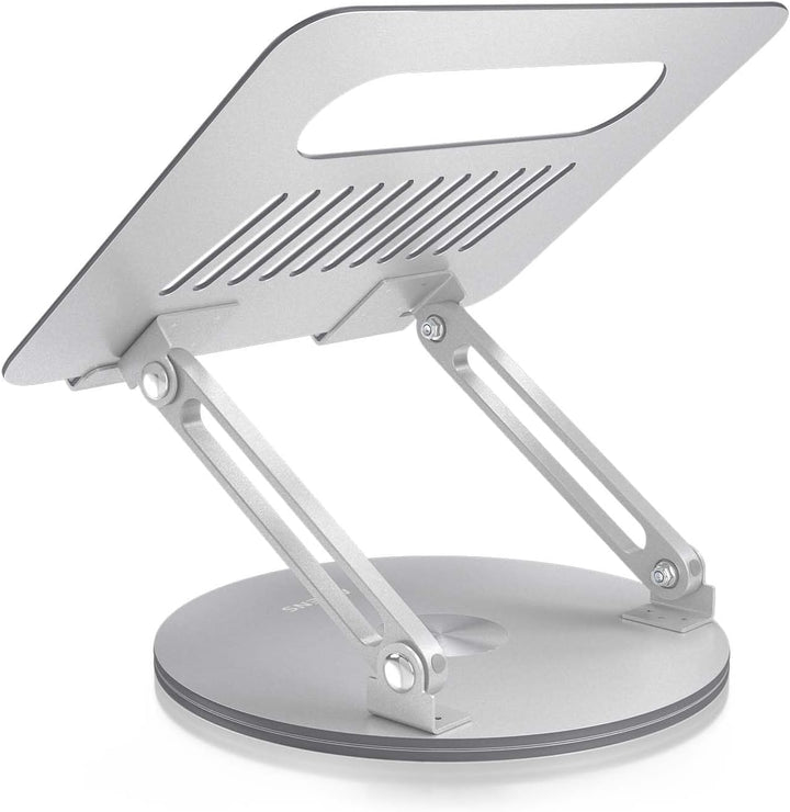 AISENS XL-Tischhalterung, drehbar, verstellbar, für Tablet 10/17 Zoll, silberfarben