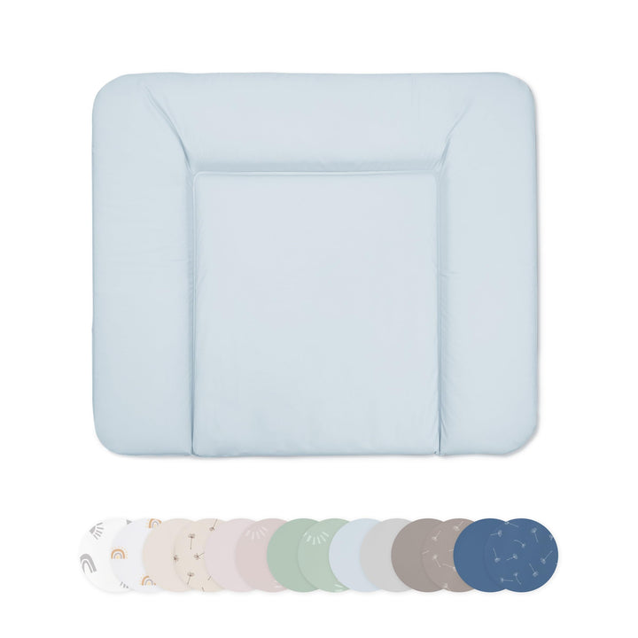 Ehrenkind® Abwaschbare Wickelauflage - Hygienisch, Sicher und Vielseitig in Hellblau | Wickelauflage