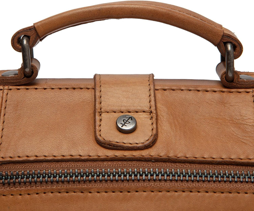 The Chesterfield Brand Rachael - Schultertasche Leder 24 cm cognac