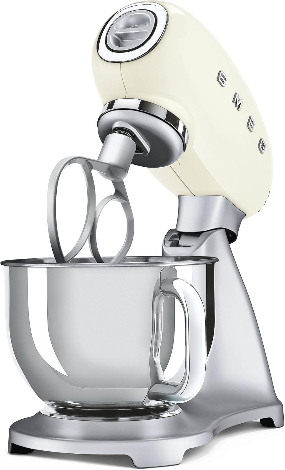 Smeg, SMF02CREU Küchenmaschine, 10 Geschwindigkeitsstufen, Planetenrührwerk, Sicherheitsabschaltung,