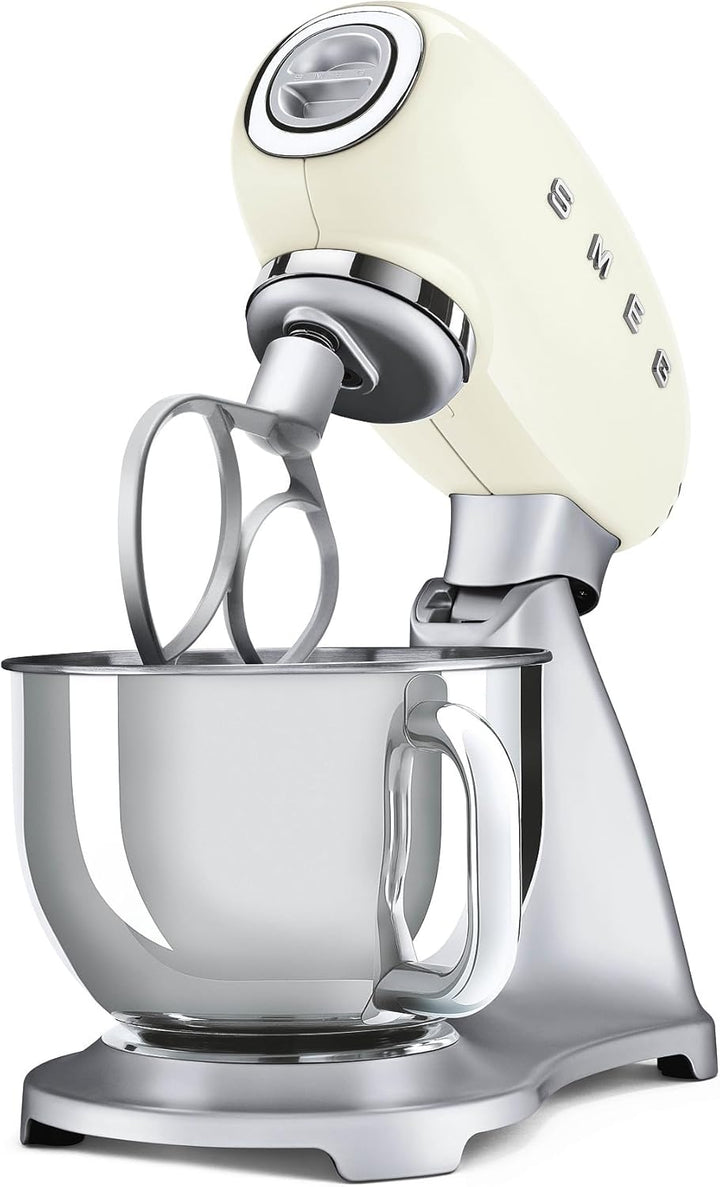 Smeg, SMF02CREU Küchenmaschine, 10 Geschwindigkeitsstufen, Planetenrührwerk, Sicherheitsabschaltung,