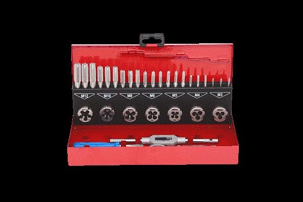 KS Tools 331.0632 HSS Gewindeschneidwerkzeug-Satz, 32-tlg.