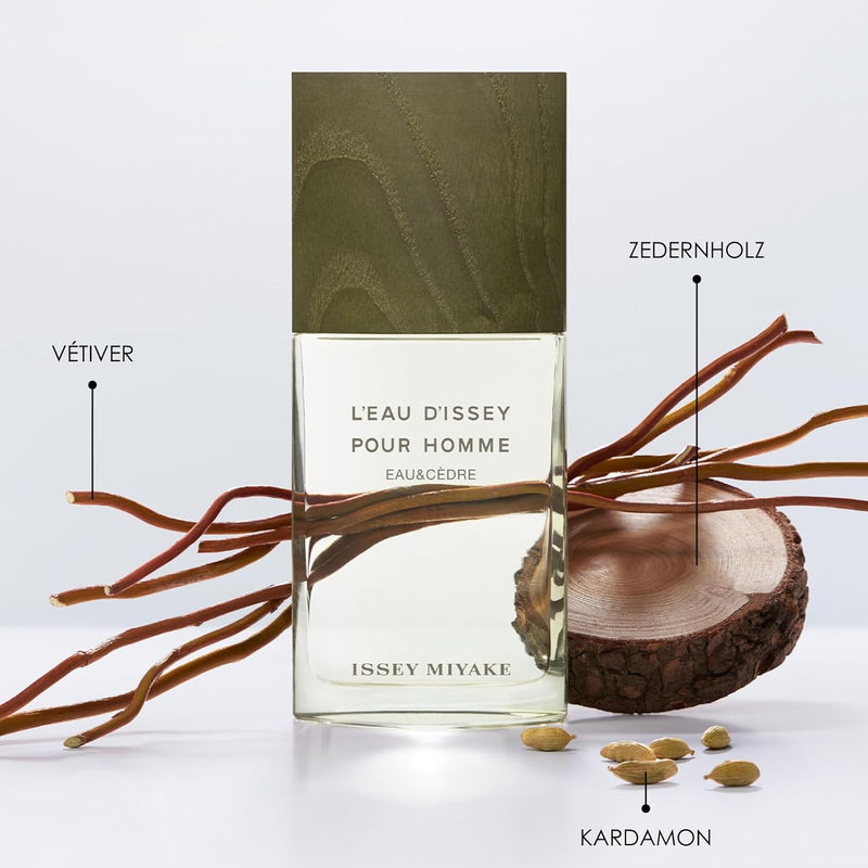 Issey Miyake MIYAKE Les eaux de Matiere Cedre EDT Intense NEW, 50 ml.
