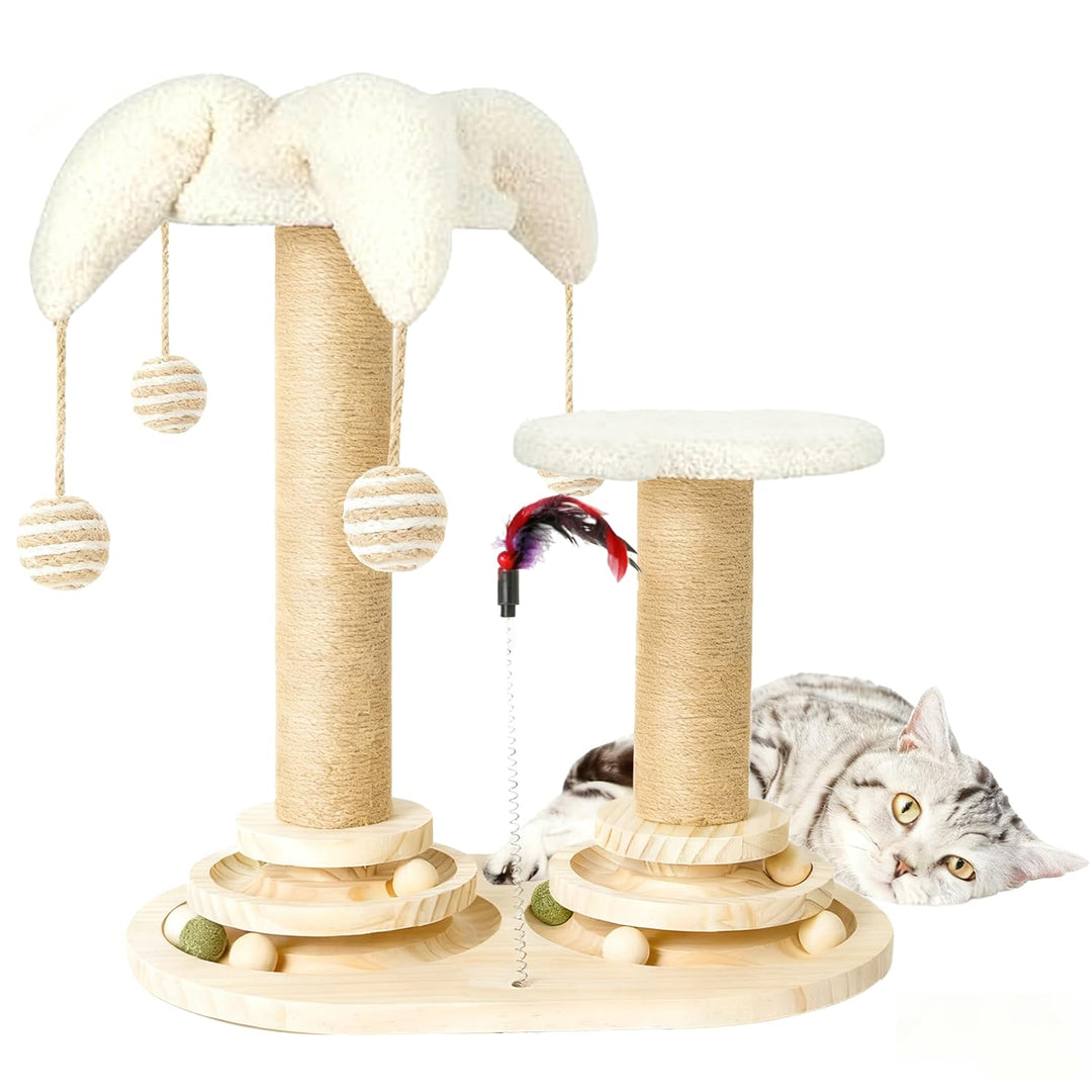 Interaktives Katzenspielzeug 6-in-1-Katzenmöbel aus geeignet für mittelgrosse bis kleine Katzen zum
