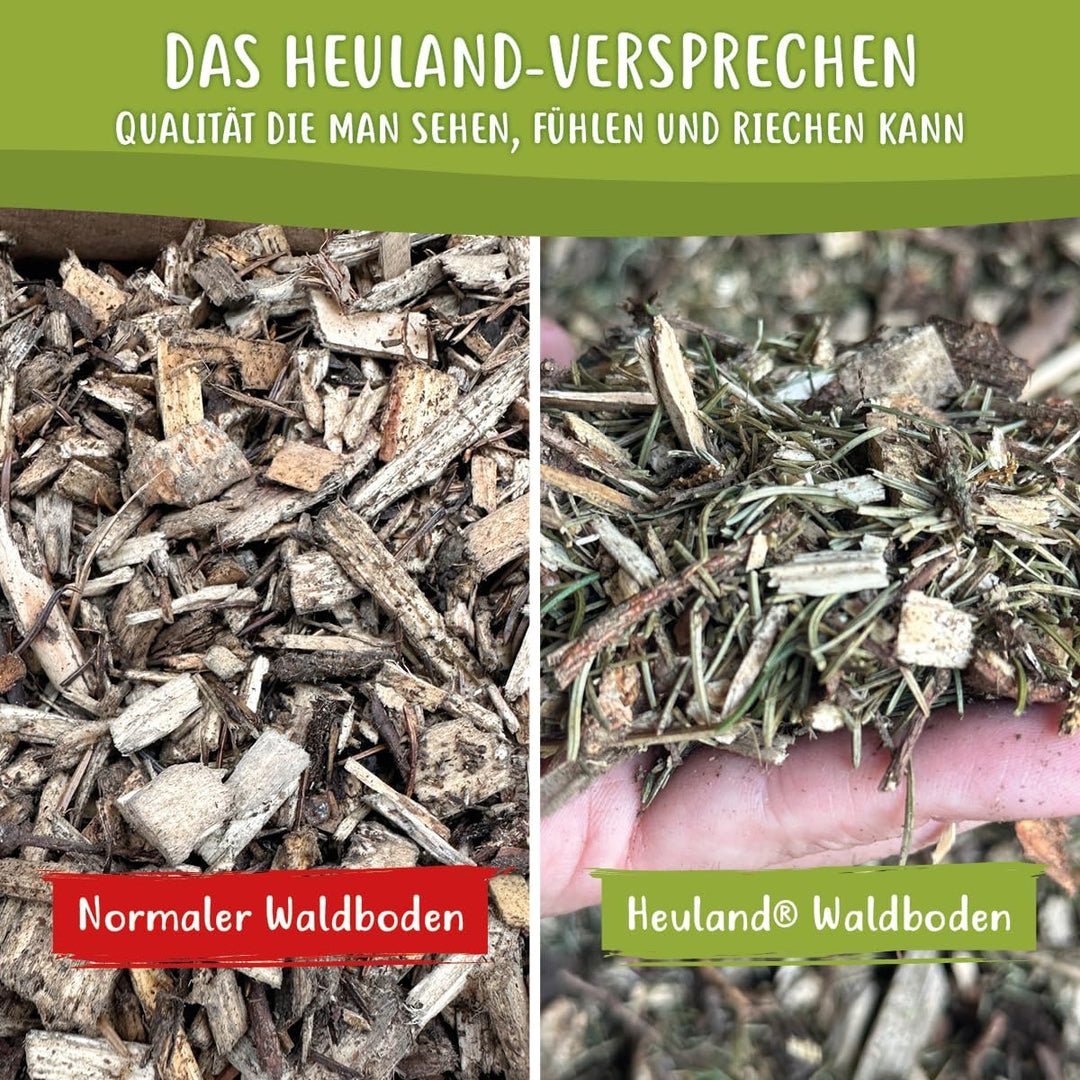 Waldboden-Einstreu 2X 40L – natürliches Einstreu mit Tannen &amp; Fichtennadeln – extrem saugstark &amp; ger