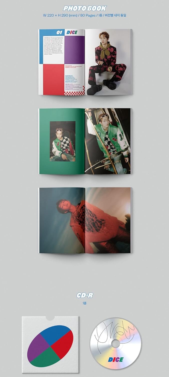 Dice-Inkl.Photobook, Audio-CD