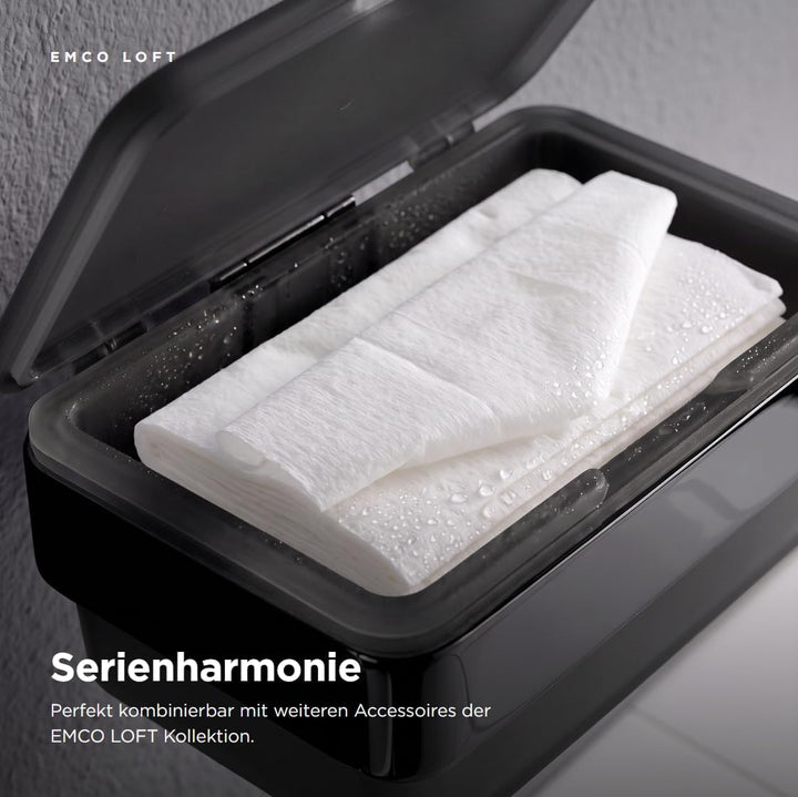 EMCO Loft Feuchtpapierhalter Kunststoffbox