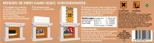 pyro feu 3X Reinigungsscheit Entrusser für Holz &