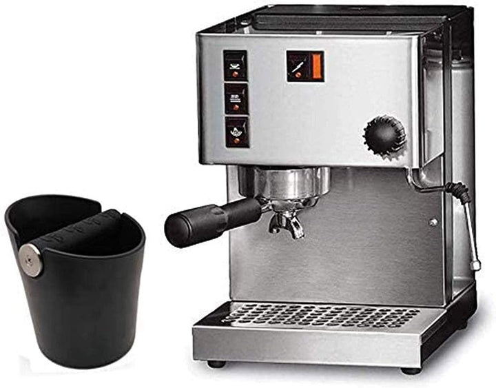Abklopfbehälter für Siebträger Espresso Abklopfbehälter Kaffeesatz Abschlagbox Knock Box Stossdämpfe