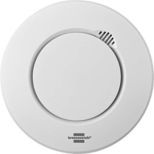 Brennenstuhl BrematicPRO Smart Home Rauchmelder / Hitzewarnmelder (App-Funktion zur Benachrichtigung
