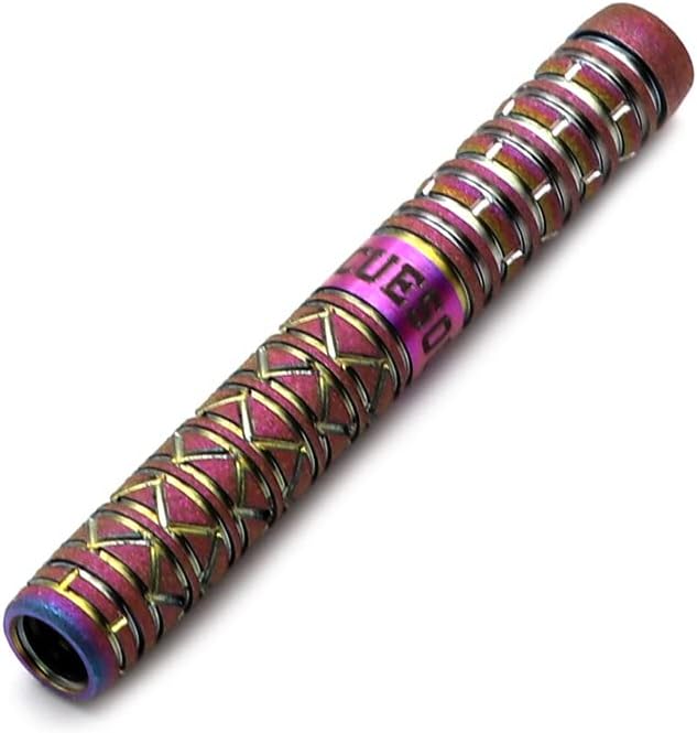 CUESOUL Soft Tip 90% Tungsten Dart Set mit Ölfarbe Finish und ROST Flights 19g pink lady cocktail, 1