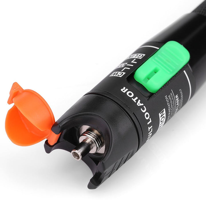 VBESTLIFE Glasfaser Tester,Red Visual Fault Locator Lichtwellenleiter Tester Stift Typ Test Tool mit