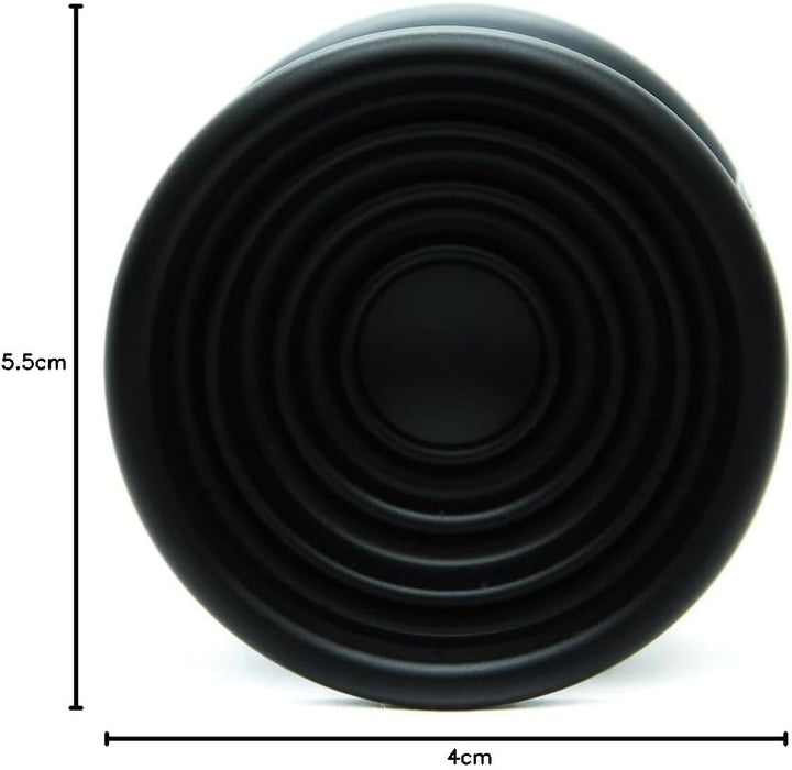 YoyoFactory Bullseye Yo-Yo - SCHWARZ (DNA Tricks, Metall Yoyo, Schnur, Kugellager &amp; Anleitung enthal