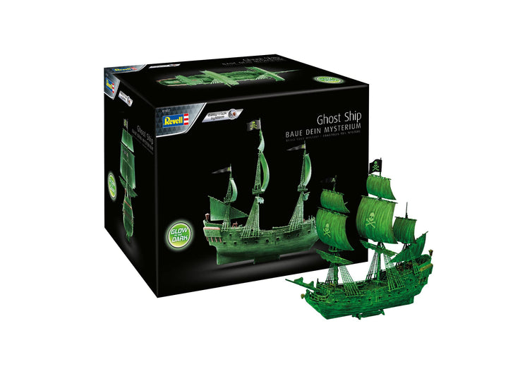 Revell Adventskalender Ghost Ship I Adventskalender zum Basteln I Modellbausatz zusammenbauen in 24