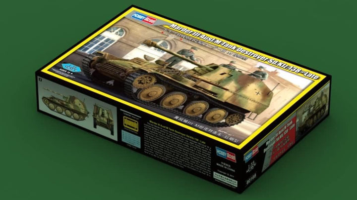 Hobby Boss 080168 Mord Jagdpanzer Sd.Kfz.138 1/35 Marder III AUSF. M, Sd.Kfz. 138, Spät, Geformte Fa