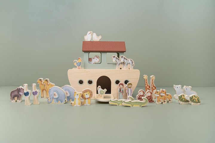 Little Dutch 7055 FSC Holz Spielset Arche Noah