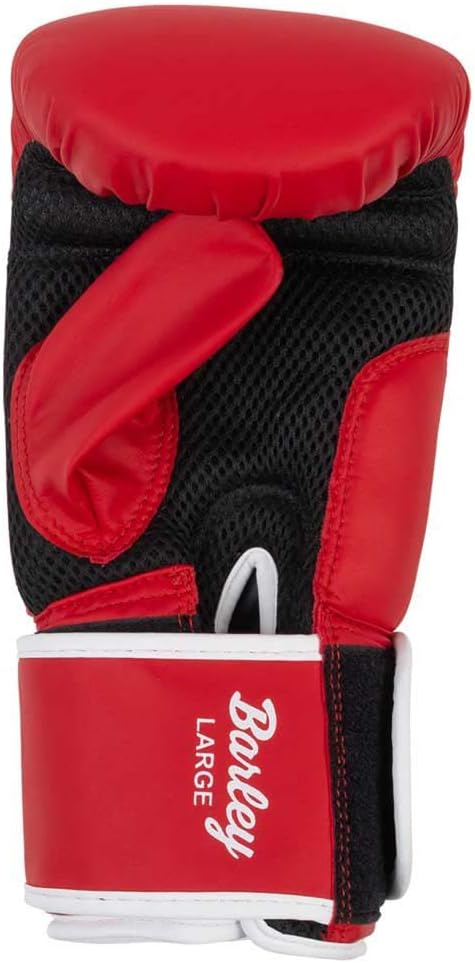 Lonsdale Boxsackhandschuhe aus Kunstleder Barley Red/White XXL, Red/White XXL