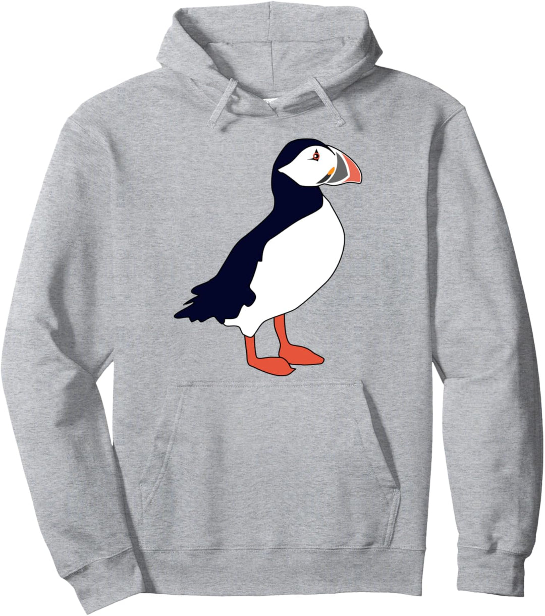 Papageientaucher-Vogelbeobachter Pullover Hoodie