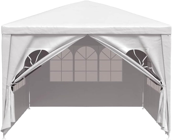 vidaXL Gartenzelt 3x12m Partyzelt Pavillon Festzelt Gartenpavillon Weiss/Blau 3 x 4 m Weiss, 3 x 4 m