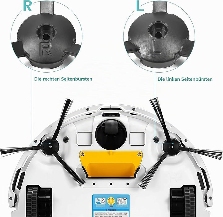 Staubsauger Ersatzteil Set,für Medion MD18500 MD18501 MD16192 MD18600,inklusive 1 Vorfilternetz,5 Fi
