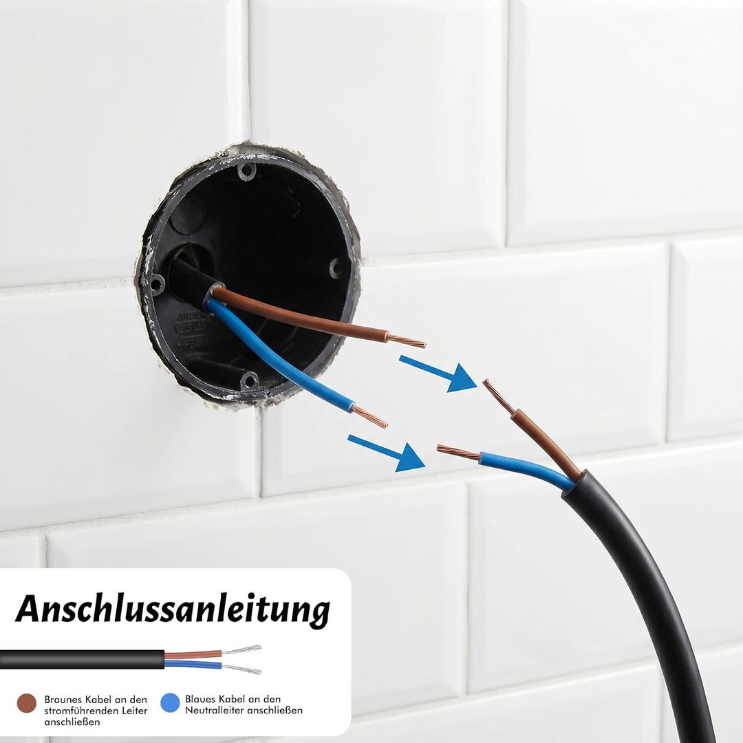 Badezimmerspiegel mit Beleuchtung 80x50 cm, Badspiegel mit LED Beleuchtung, Spiegel mit Beleuchtung