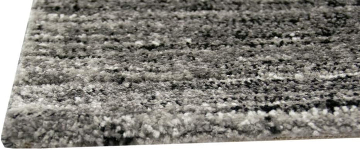 CARPETIA Teppich modern Wohnzimmerteppich karo blau grau schwarz Grösse 80x150 cm 80 x 150 cm, 80 x
