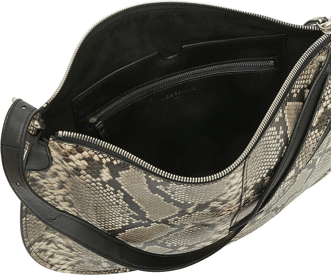Liebeskind Berlin NAOMI MONTREAL SNAKE HOBO Schultertasche, Medium (HxBxT 34.5cm x 43cm x 0.5cm)