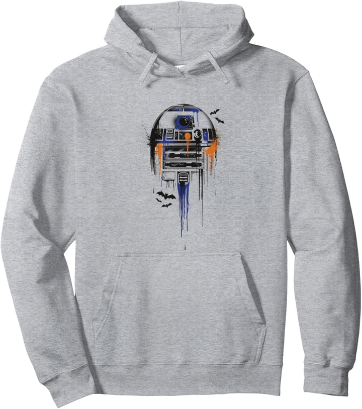 Star Wars Halloween Dripping Paint R2-D2 Pullover Hoodie