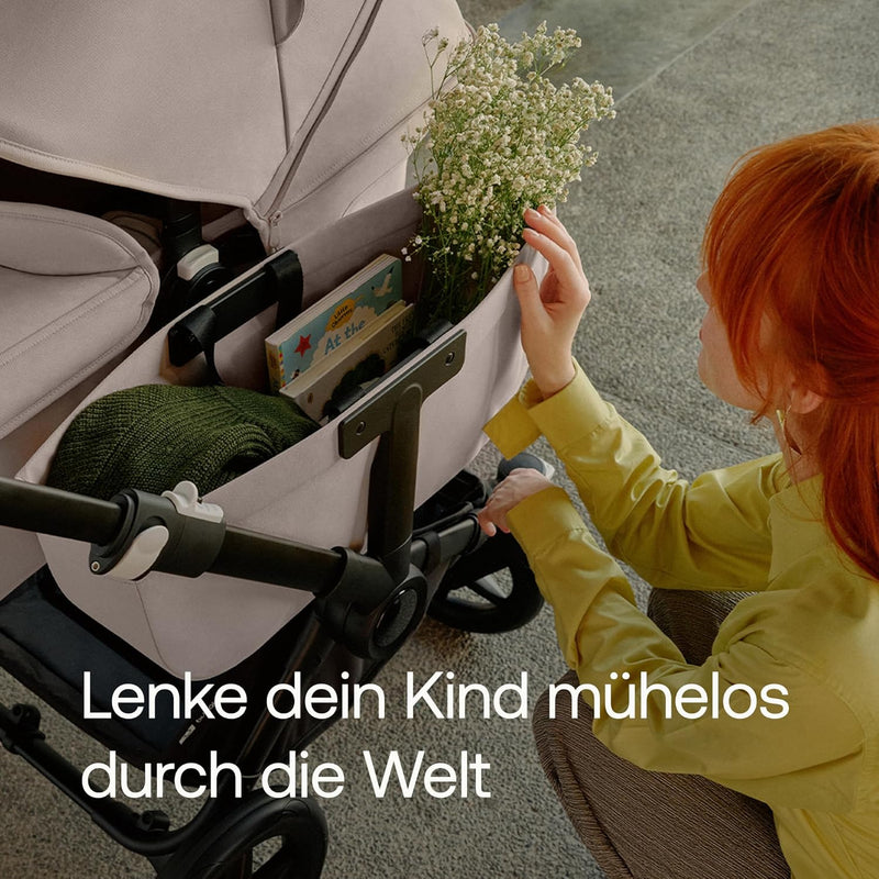 Bugaboo Donkey 5 Mono Kinderwagen, umbaubar zum Doppel- oder Zwillingskinderwagen, verbessertes Desi