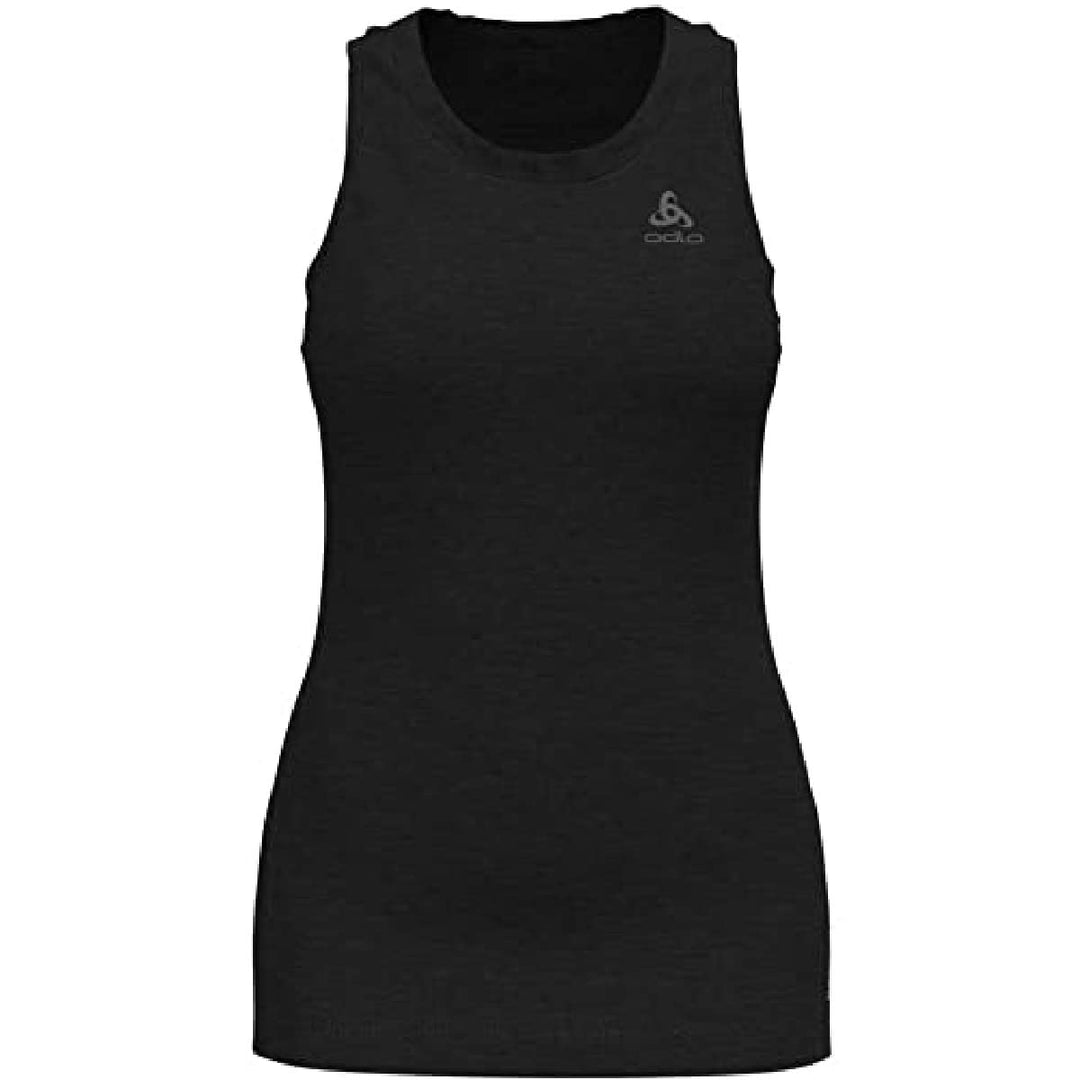 Odlo Damen Merino Performance 130 Gramm_111261 Funktionsunterwäsche Tanktop L Schwarz, L Schwarz