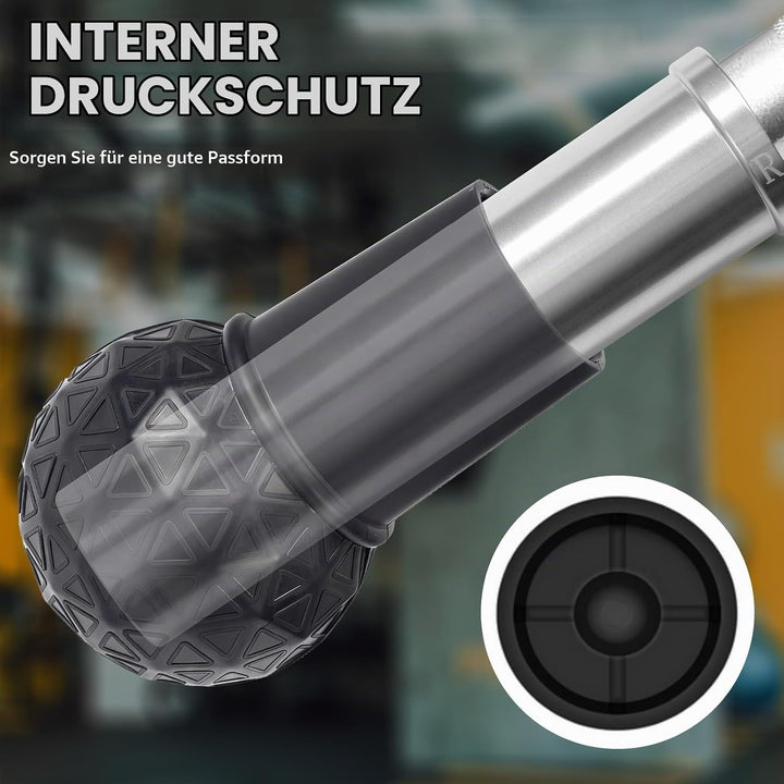 DASKING Landmine Aufsatz für Langhantel 50mm, Robuste Tragbare 360° Langhantel Landmine für Rudern,