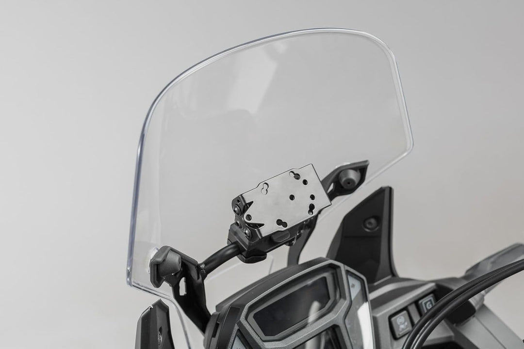 SW-MOTECH Navi-Halter an Rohr Ø 10/12 mm Schwarz