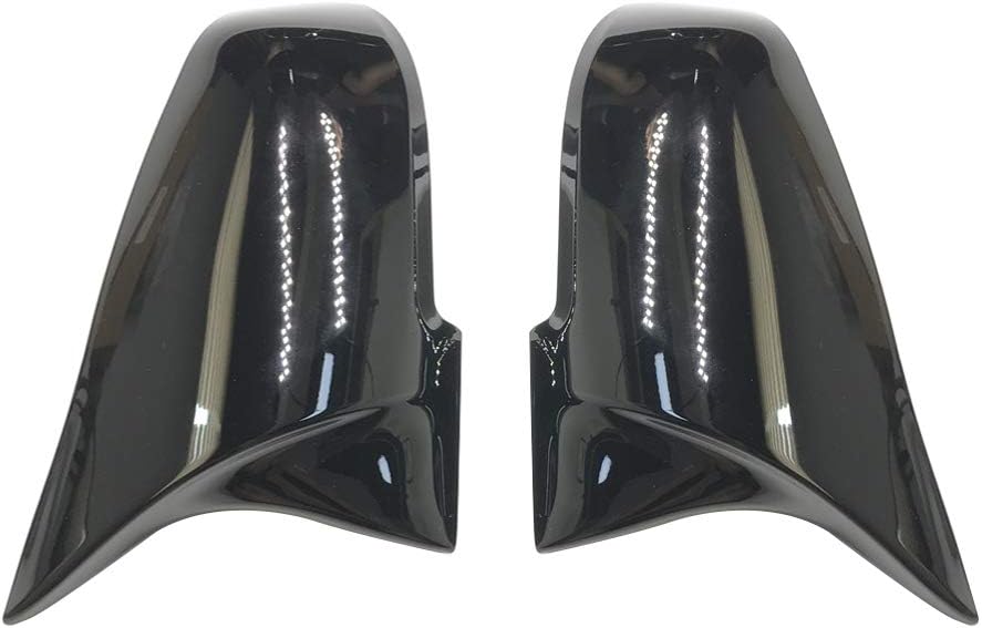 KYYET Spiegel Startseite Kappen für F20 F21 F87 M2 F23 F30 F36 X1 E84 schwarz glänzend M Style Gloss