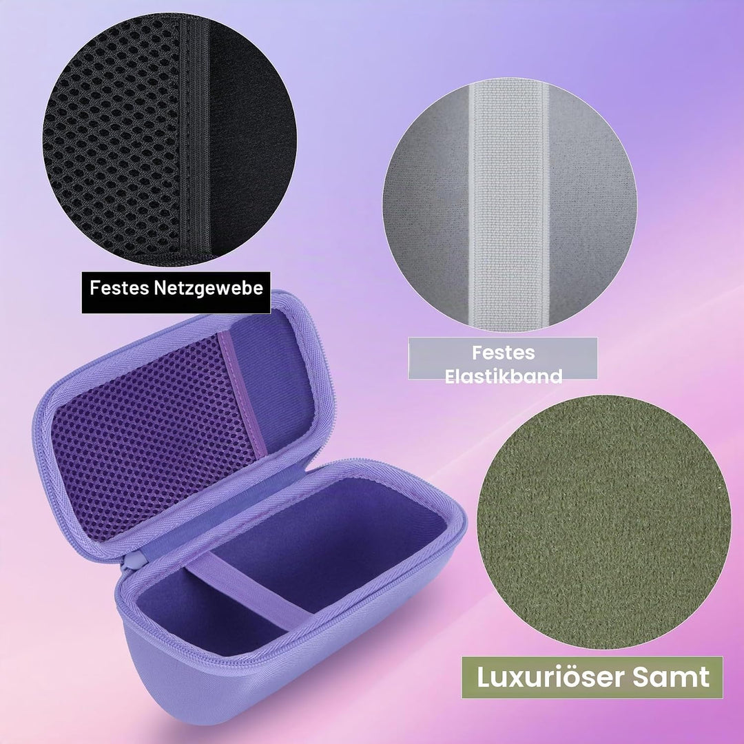 Lebakort Hart Schutz Hülle Etui Tasche für JBL Grip Kompakter Lautsprecher | Hartschale, Stossfester
